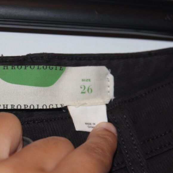 Anthropologie l high Straight Leg Jeans Women's Size 26 - Picture 4 of 10